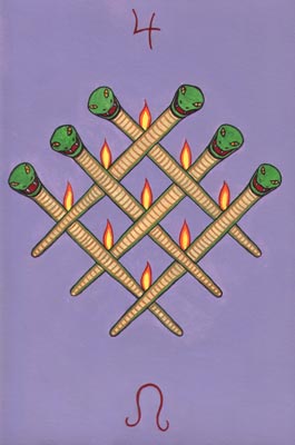 6 of Wands